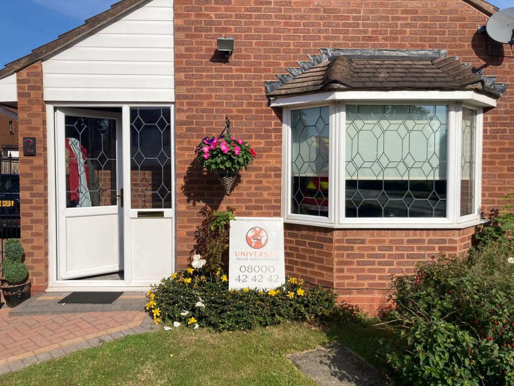 Replacement Doors Wolverhampton Entrance and window details coordinated